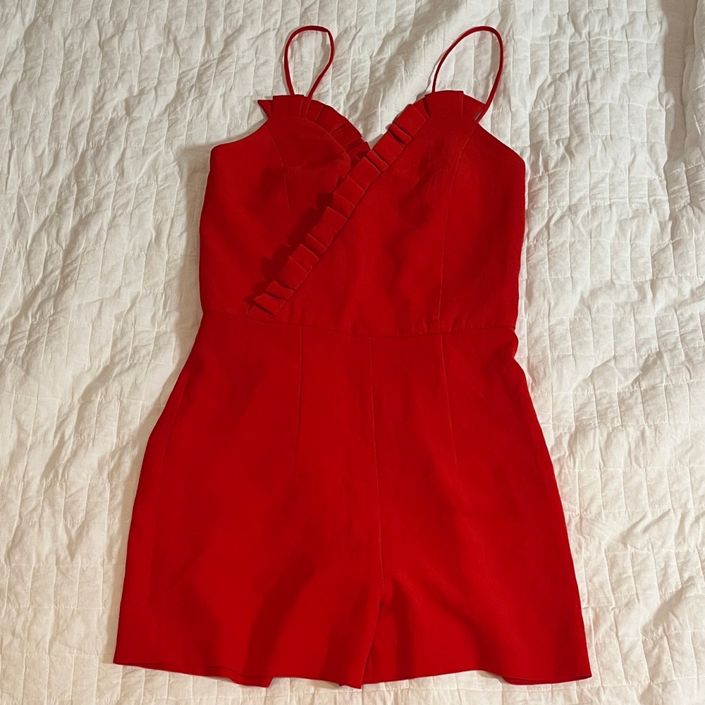 Ba&sh red romper